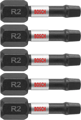 Vista 19 de BOSCH ITSQ1102 - Juego de 2 brocas cuadradas #1 de 1 pulgada para atornillar resistentes al impacto