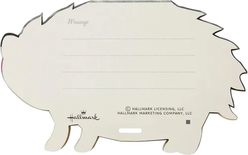 Vista 5 de Hallmark Tarjeta de felicitación de cumpleaños desplegable (Honeycomb Hedgehog) (599RZQ1002)