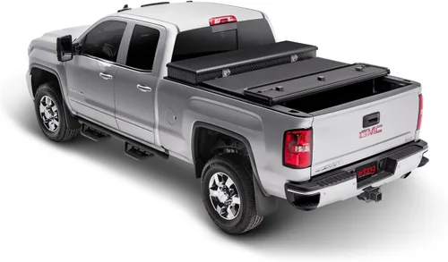Vista 2 de RealTruck Extang Solid Fold 2.0 - Cubierta Tonneau rígida plegable para caja de camioneta 84457 Compatible con Chevy/GMC Silverado/Sierra 1500