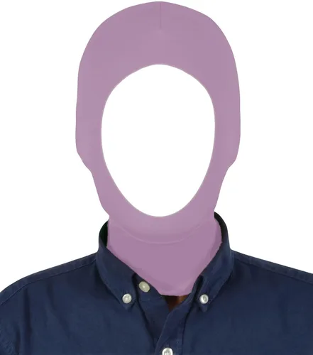 Vista 5 de Máscara unisex con capucha Zentai abierta para fiestas de disfraces