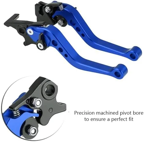 Vista 6 de Senyar Para ttr 110 Palanca de freno Palanca de freno de embrague de aluminio CNC Tambor de embrague de motocicleta Manija de palanca de freno 0.866