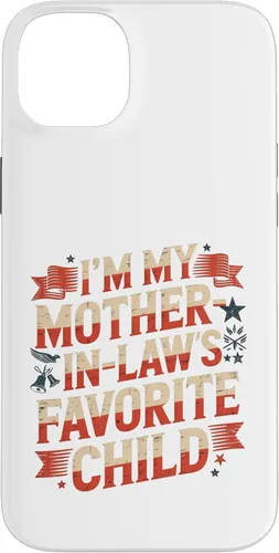 Vista 15 de Im My Mother n Law Favorite Child American Flag Funny Parent Case for iPhone 17