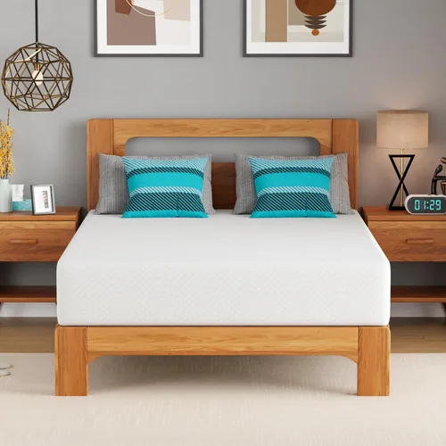 Vista 29 de PayLessHere Colchón de espuma viscoelástica con gel Twin de 5 pulgadas sin fibra de vidrio/Certificado CertiPUR-US/Cama en una caja/Sueño fresco