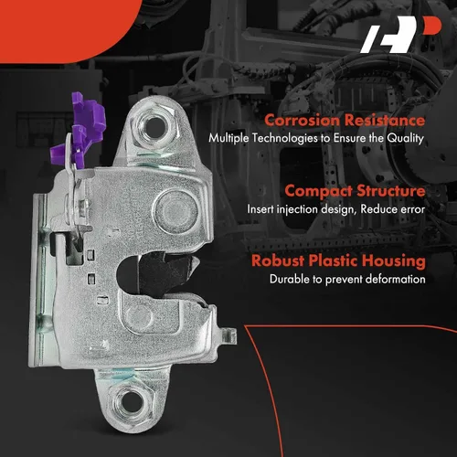 Vista 3 de A-Premium Actuador de bloqueo de la tapa del maletero del portón trasero izquierdo compatible con Toyota - Tundra 2007-2021 - Reemplazar # 657900C041
