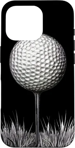 Vista 20 de Funda para iPhone 17 con pelota de golf en camiseta para jugadores de golf