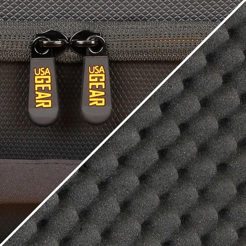 Vista 8 de USA Gear Funda para micrófono, micrófonos inalámbricos y sistemas rígidos, compatible con JBL Wireless, Sennheiser E 835, Tonor y más