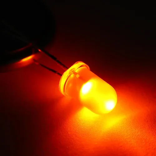 Vista 6 de EBOOT Kit surtido de 100 bombillas LED transparentes, diodos de emisión de luz, 0.2 pulgadas (5 colores)