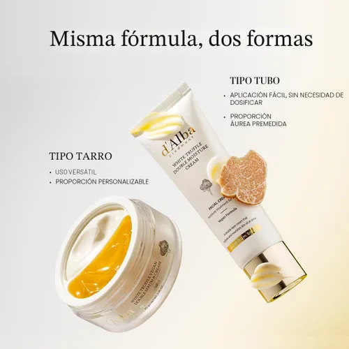 Vista 8 de d'alba Piedmont White Truffle - Suero y crema doble, cuidado de la piel vegano, hidratante facial 2 en 1, colágeno vegano, reafirmante y tensa