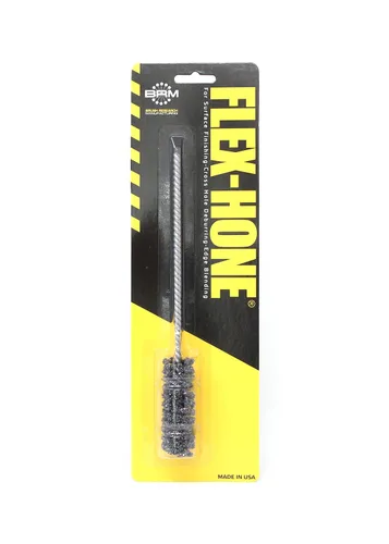 Vista 72 de Brush Research pulidor cilíndrico FLEX-HONE, serie BD, abrasivo de carburo de silicio, 1