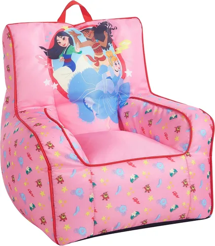 Vista 24 de Idea Nuova Nickelodeon Blue's Clues - Puf de nailon para niños pequeños con ribetes y asa de transporte superior, grande