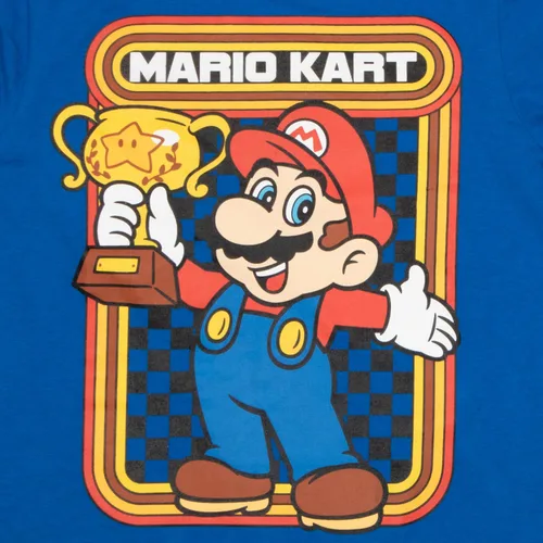 Vista 6 de Nintendo Super Mario Kart Race - Camiseta de manga larga para niños, paquete de 3 unidades para niños y niños pequeños