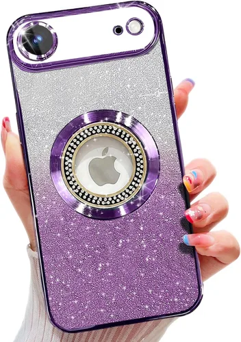 Vista 401 de Misscase Funda magnética con purpurina para iPhone 11 compatible con MagSafe, protección completa, delgada, a prueba de golpes, antiarañazos
