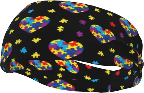 Vista 29 de Diadema deportiva duradera y elástica unisex Color47