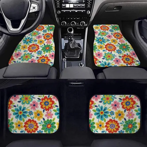 Vista 35 de Tapetes personalizados para piso de automóvil, alfombras personalizadas para piso de automóvil con tu nombre de imagen personalizado, texto, juego