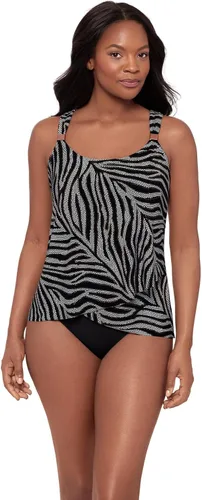 Vista 14 de Miraclesuit Traje de baño para mujer Dazzle con cuello redondo y aros