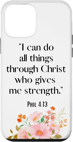 Vista 16 de I Can Do All Things Through Christ Jesus Philippians 4:13 Case for iPhone 17