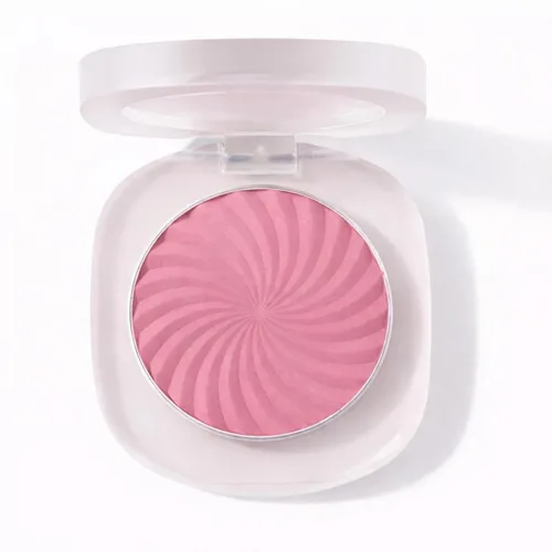 Vista 10 de TINTARK - Rubor atrevido en polvo, sin talco, color rosa matutino Tono rosa con un suave toque melocotón para un color natural diario