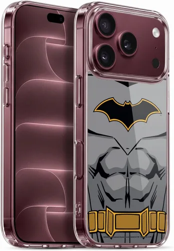 Vista 79 de Head Case Designs Funda de gel con licencia oficial de Batman DC Comics Bat Signal Logos [protección de grado militar] compatible con Apple iPhone 7