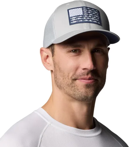 Vista 157 de Columbia Gorra de Béisbol de Malla con Logotipo PFG Unisex para Adultos