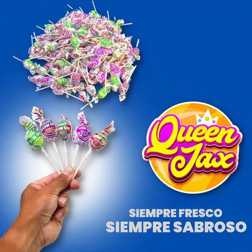 Vista 7 de Blow Pops - Bolsa de 1 libra - QUEEN JAX - Caramelos a granel - Paletas - Caramelos a granel - Bolsa de dulces - Caramelos a granel envueltos
