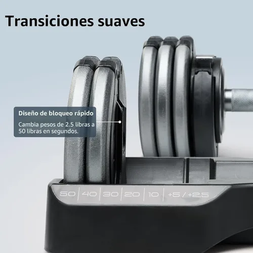 Vista 3 de Mancuernas ajustables NordicTrack Select-a