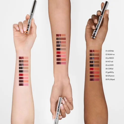 Vista 8 de Sacheu Lip Liner STAY-N Peel Off - Tinte labial impermeable de larga duración con ácido hialurónico y vitamina E, acabado mate a prueba de COREAL