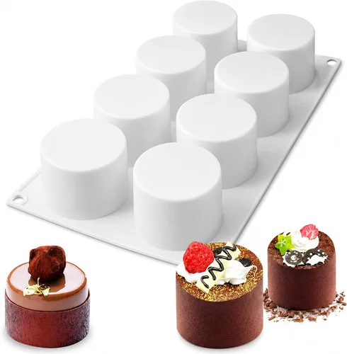 Vista 29 de OCPO KITCHEN Molde de Silicona de Frambuesa 3D para Hornear Pasteles de Mousse, Dulces, Chocolate, Trufas, Postres Franceses, Repostería, Cupcakes