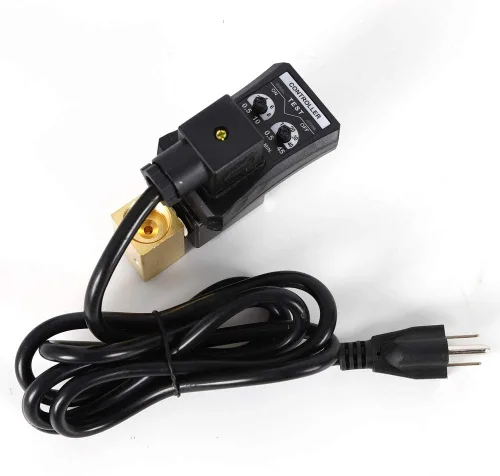 Vista 6 de CA auto programada electrónica 110V 1/2" de la válvula de drenaje del tanque de gas del compresor de aire de 2 vías