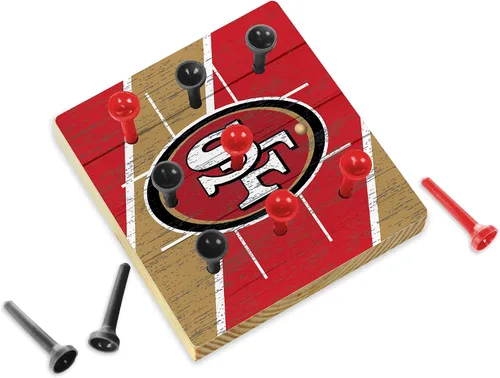 Vista 2 de Rico Industries NFL Unisex-Adult Peg Tic Tac Toe Game