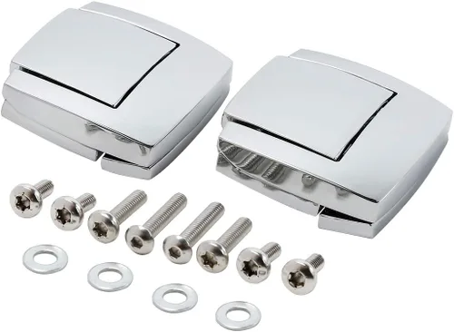 Vista 3 de TCT-MOTORPARTS Pestillos de equipaje Tour para Harley 1980-2013 touring Street Electra Road Glide Ultra Classic