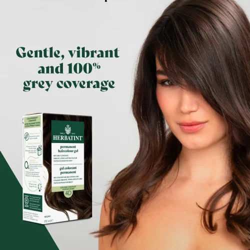 Vista 8 de Herbatint 5M - Tinte permanente para el cabello castaño caoba claro, 4 onzas