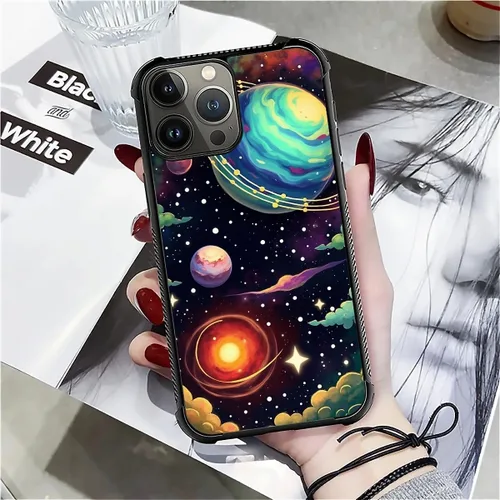 Vista 770 de Funda compatible con iPhone 15, diseño de elefantes africanos, diseño increíble a prueba de golpes, antiarañazos, carcasa trasera de policarbonato