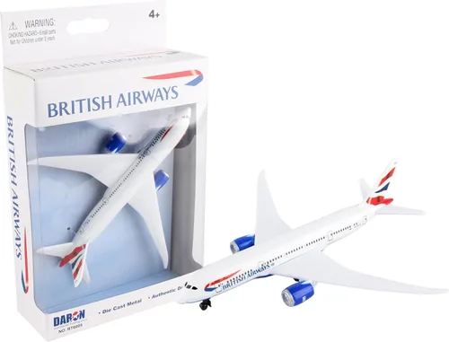 Vista 14 de Avión de Juguete Daron Jet2 Individual – Modelo de Avión de Metal Fundido con Piezas de Plástico Licenciado Oficialmente, Ruedas Giratorias, Librea