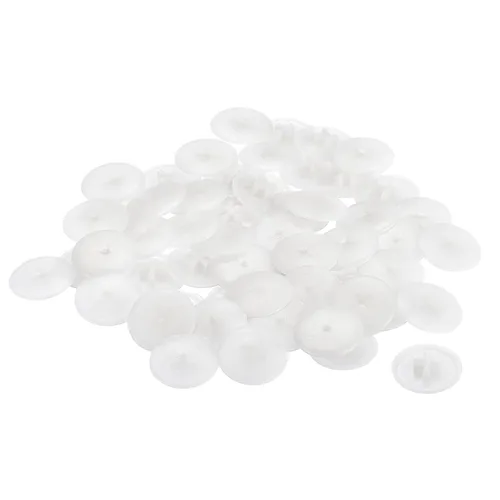 Vista 7 de HARFINGTON Tapas de rosca de plástico, 160 piezas, 11.5x3mm, cubierta de plástico para decoración de tornillos para tuerca de montaje de leva Beige
