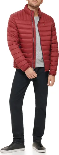 Vista 2 de Tommy Hilfiger Ultra Loft Chaqueta inflada, ligera y plegable para hombre, tallas estándar, grandes y altas