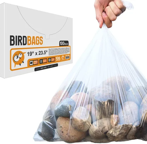 Vista 6 de BirdBags - Bolsas de pavo, 19 x 23.5 pulgadas, paquete de 25 unidades, plástico transparente, almacenamiento de alimentos, congelador, horno, pan