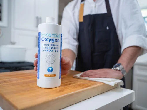 Vista 8 de Peróxido de hidrógeno de Essential Oxygen, 3 % de grado alimenticio, 857584005057, 1, 1