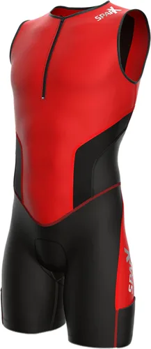 Vista 10 de Traje de triatlón Sparx X para hombre, para ciclismo, natación y atletismo