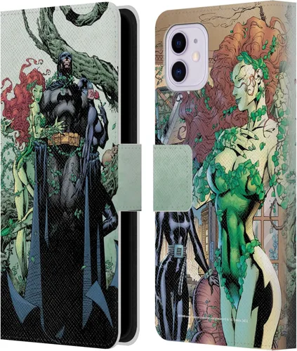 Vista 15 de Head Case Designs Officially Licensed Batman DC Comics Batman #609 Hush Gotham City Sirens Leather Wallet Case Compatible with Apple iPhone 7/8 / SE