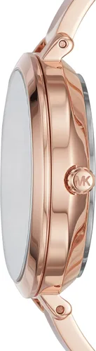 Vista 2 de Michael Kors - Reloj de cuarzo para mujer con correa de acero inoxidable