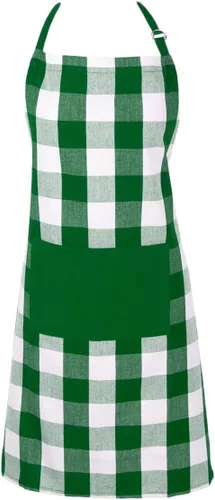 Vista 11 de DII Unisex Buffalo Check Kitchen Collection, Classic Farmhouse Chef Apron, One