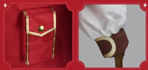 Vista 8 de MayMaxPlay Genshin Impact Cosplay - Disfraz de cosplay de Klee para Halloween conjunto completo