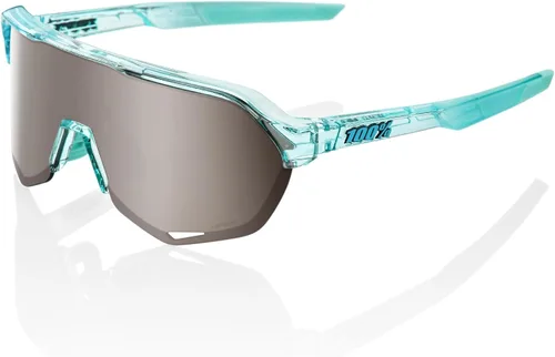 Vista 9 de 100% S2 Sport Performance Cycling Sunglasses Soft Tact Dos Tonos - Hiper Silver Mirror Lens