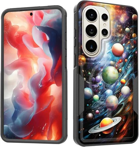 Vista 174 de Funda magnética para Galaxy A16 5G, [compatible con MagSafe] [protección contra caídas de grado militar] Funda resistente a prueba de golpes