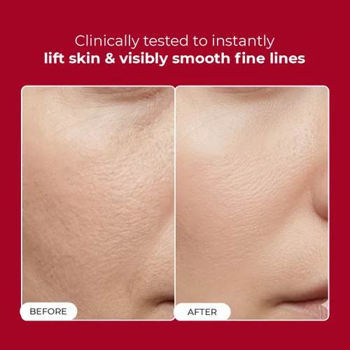 Vista 2 de Conscious Chemist Crema facial de gelatina de colágeno niacinamida y colágeno hidrolizado alimentado por 6 péptidos y tecnología Liftox Flacidez