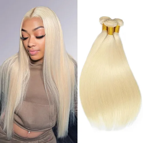 Vista 17 de P4613 Cabello humano rizado onda profunda marrón y paquetes mixtos 8 10 12 P4613 Ombre Marrón-Rubio-DP