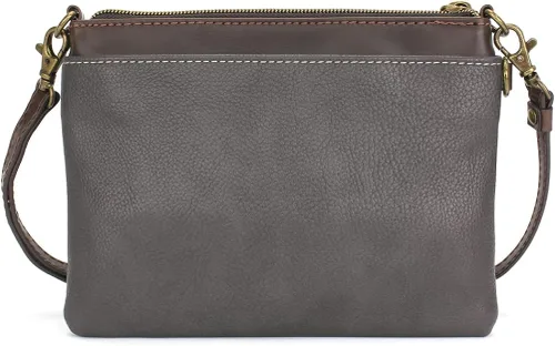 Vista 2 de Chala - Mini bolsa cruzada, convertible, compacta, versátil