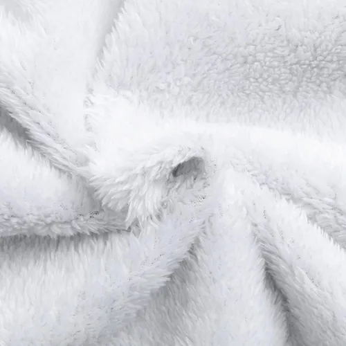 Vista 2 de Aboser Abrigos de invierno para mujer, abrigo cálido de sherpa, chaquetas de moda con botones, ropa de gran tamaño con bolsillos de capucha de piel