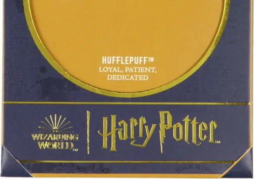 Vista 5 de Harry Potter Hufflepuff Badger House - Collar con colgante de piedra de gema animal