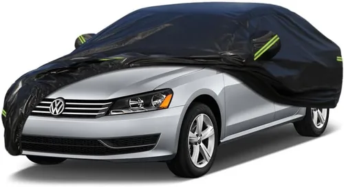 Vista 58 de Kaugung Funda para Coche de Ajuste Personalizado BMW Serie 3 E30 (1982-1994), 7 Capas Resistente al Viento Todo Clima Impermeable Cubierta Exterior
